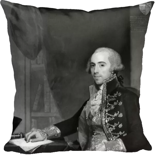 JOSEF DE JAUDENES Y NEBOT (1764-before 1819). Spanish diplomat. Oil on canvas, 1794