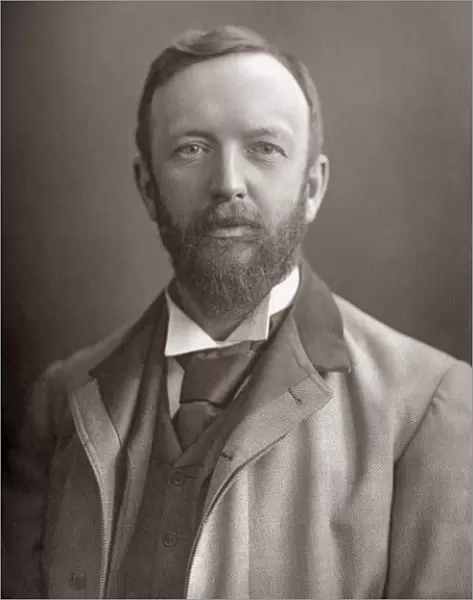 HENRY ARTHUR JONES (1851-1929). English playwright. Photograph by W. & D. Downey, c1892
