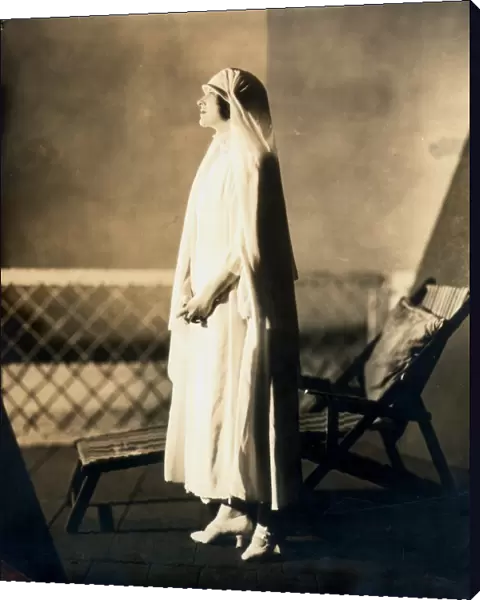O NEILL: HAIRY APE, 1922. Carlotta Monterey as Mildred Douglas in Scene II of Eugene