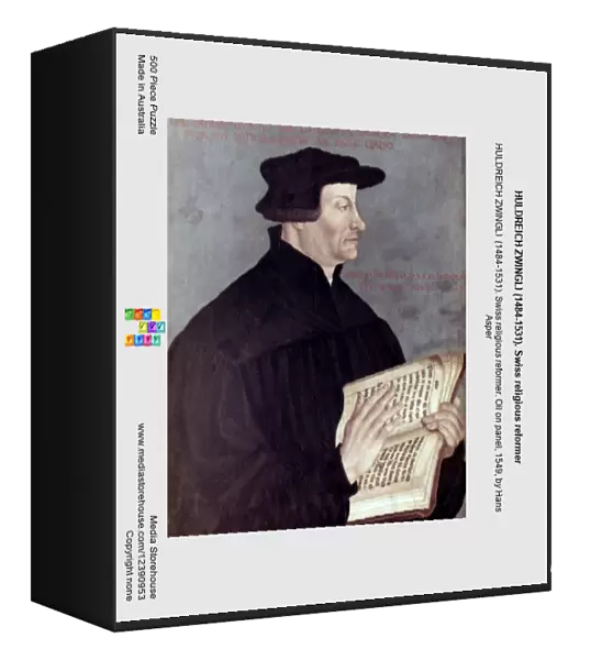HULDREICH ZWINGLI (1484-1531). Swiss religious reformer