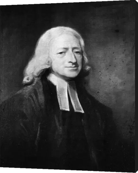 JOHN WESLEY (1703-1791). English theologian and founder of Methodism. Oil on canvas