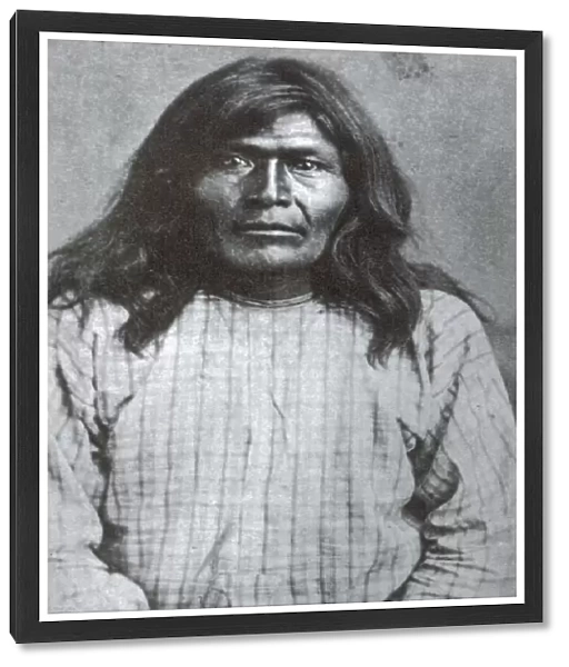 VICTORIO (1825-1880). Apache Native American chief. Photographed in 1877