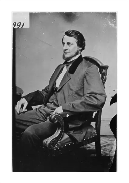 CLEMENT VALLANDIGHAM (1820-1871). American politician. Original carte-de-vosite photograph