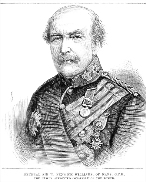 SIR WILLIAM WILLIAMS (1800-1883). General Sir William Fenwick Williams, 1st Baronet of Kars