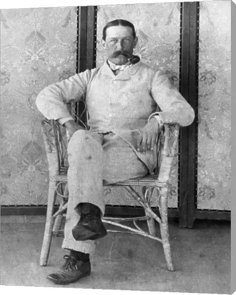 EDWARD ROBBINS WHARTON (1850-1928). American, husband of Edith Wharton. Photograph, c1905