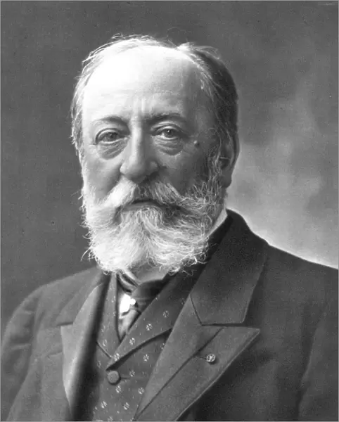 CAMILLE SAINT-SAENS (1835-1921). French pianist, organist and composer