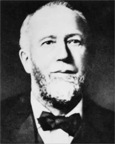 GUSTAVUS F. SWIFT (1839-1903). American meat packer