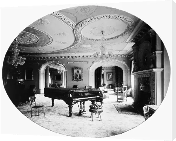 PONCE DE LEON HOTEL, 1888. Interior of the Ponce de Leon Hotel in St. Augustine, Florida
