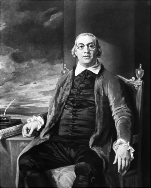 DAVID HARTLEY (1732-1813). English inventor, diplomat and Member of Parliament