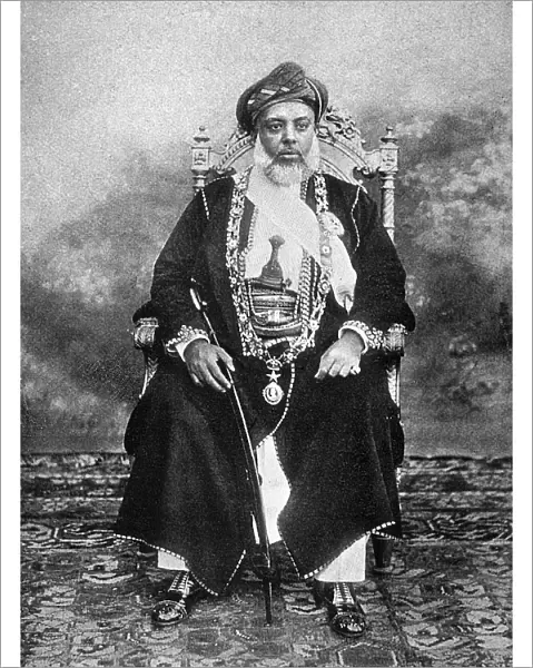 ALI BIN HAMUD AL-BUSAID (1884-1918). 7th Sultan of Zanzibar, 1902-1911