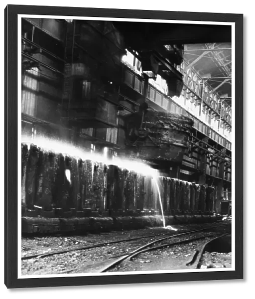 CANADA: STEEL MILL, c1916. View of the coke ovens at a steel mill in Sydney, Nova Scotia, Canada