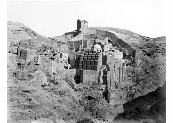 CONVENT OF MAR SABA. Also called The Great Lavra of Saint Sabas, known in Arabic as Mar Saba
