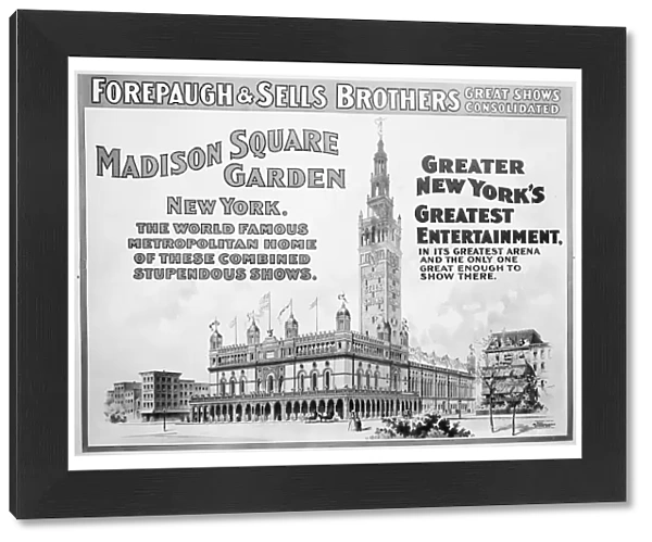 MADISON SQUARE GARDEN. Stanford Whites Madison Square Garden in New York City