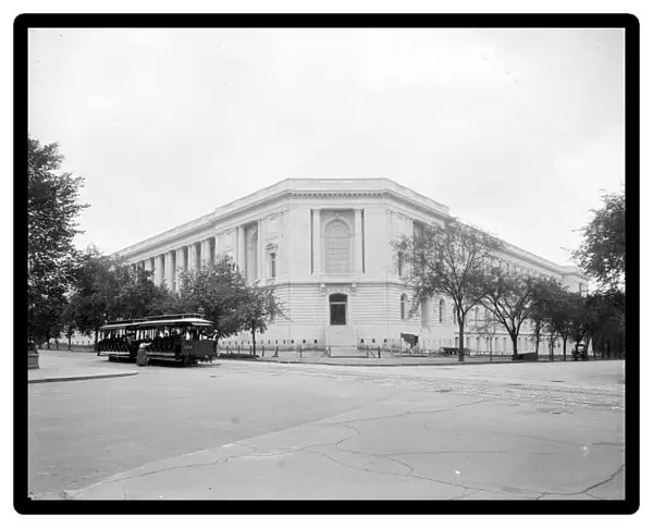 HOUSE OFFICE BUILDING. View of the Cannon House Office Building in Washington, D