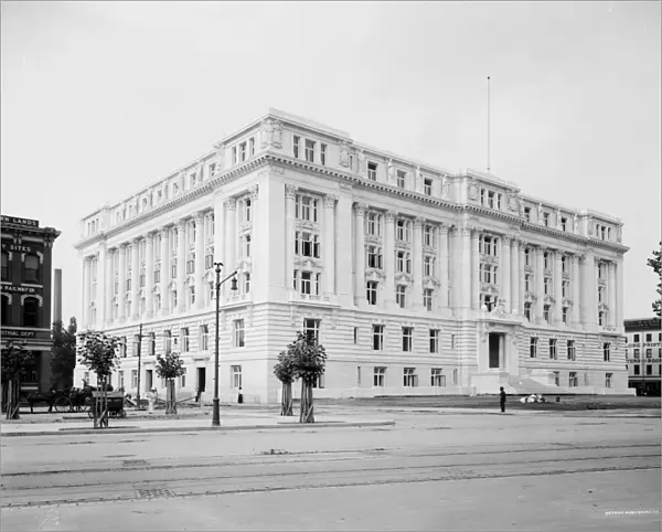 D. C. : DISTRICT BUILDING. The District Building in Washington, D. C. Renamed the John A