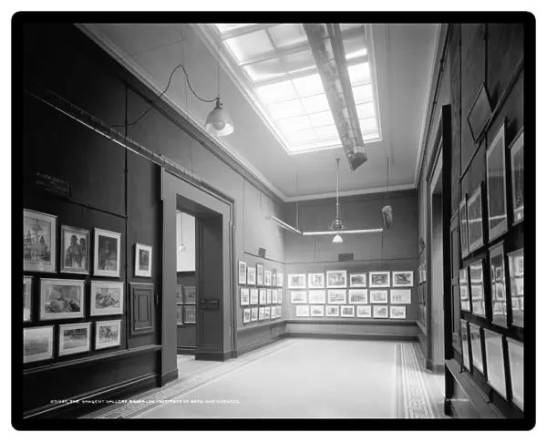 BROOKLYN MUSEUM, c1910. The Sargent gallery at the Brooklyn Museum, New York. Photograph