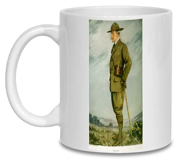 LORD BADEN-POWELL (1857-1941). Robert Stephenson Smyth Baden-Powell. 1st Baron of Gilwell