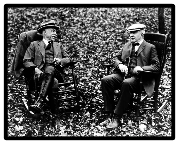 TAGGART & MURPHY, 1923. Democratic political leaders Thomas Taggart (left) and Charles F
