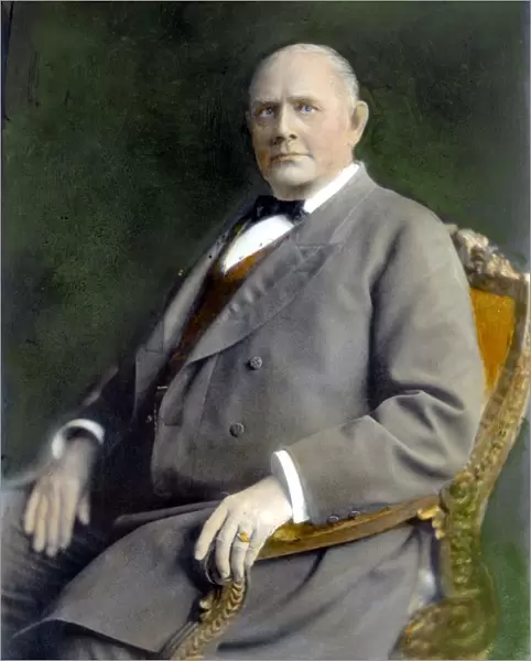 MARCUS A. HANNA (1837-1904). Marcus Alonzo Hanna. American businessman and politician