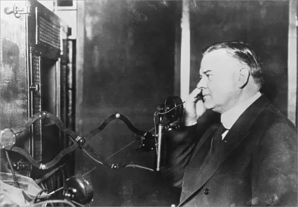 HERBERT HOOVER (1874-1964). 31st President of the United States. Hoover, as Secretary of Commerce