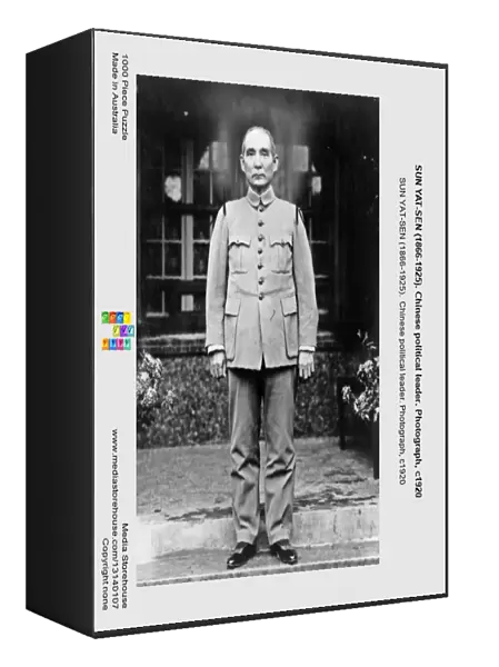 SUN YAT-SEN (1866-1925). Chinese political leader. Photograph, c1920