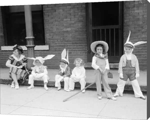 TENNESSEE: CARNIVAL, 1940. Children at the Cotton Carnival in Memphis, Tennessee