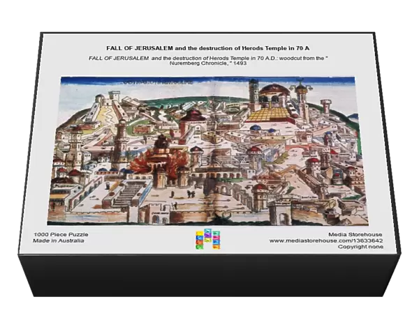 FALL OF JERUSALEM and the destruction of Herods Temple in 70 A