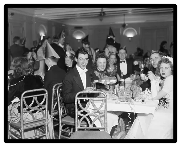 NEW YEARs PARTY, 1940. A New Years Eve party in Washington, D. C. 1940