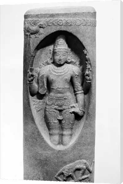 INDIA: SHIVA LINGA. Shiva in a linga, a phallic symbol of the deitys generative power
