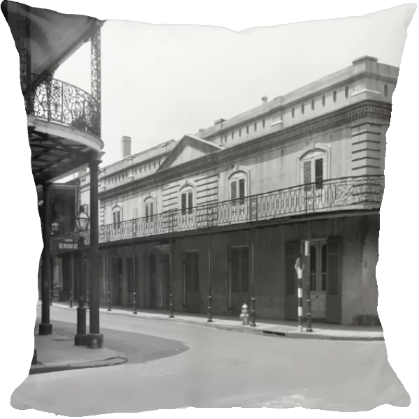 NEW ORLEANS: THEATRE. A view of Le Petit Theatre du Vieux Carre, opposite the Upper