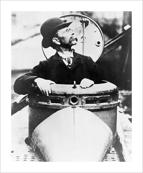 JOHN PHILIP HOLLAND (1841-1914). Irish engineer and developer of the first submarine