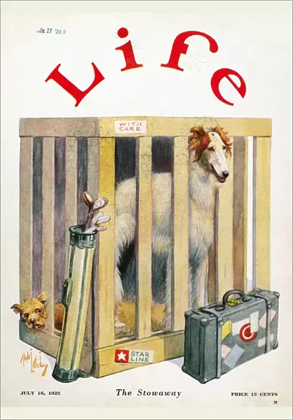 MAGAZINE: LIFE, 1925. Life magazine cover, 16 July 1925