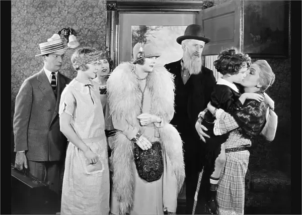 FAINT PERFUME, 1925. A scene from the film adaptation of Zona Gales novel