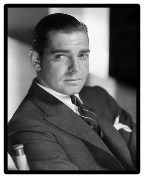CLARK GABLE (1901-1960). American cinemactor