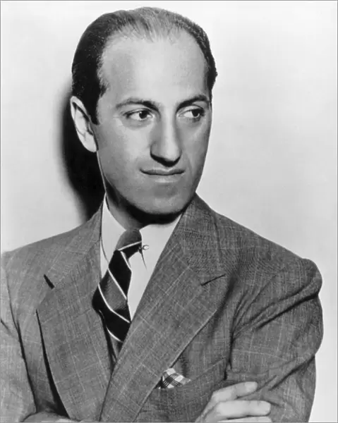 GEORGE GERSHWIN (1898-1937). American composer. Photographed shortly before his death in 1937
