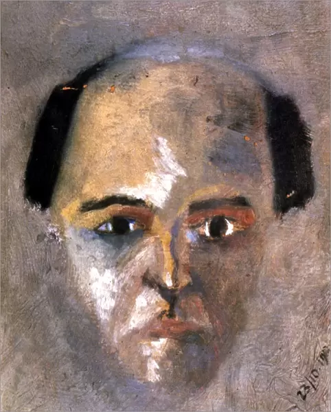 ARNOLD SCHOENBERG (1874-1951). Austrian composer. Self-portrait, 1910
