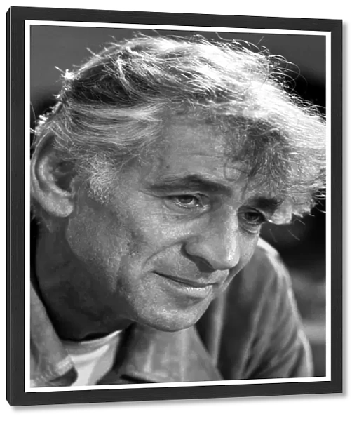 LEONARD BERNSTEIN (1918-1990). American composer and conductor. Photographed by Marion S. Trikosko, 1971