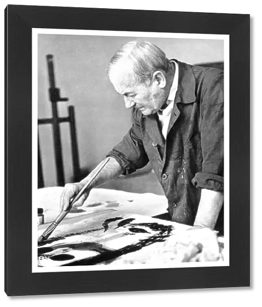 JOAN MIRO (1893-1983). Spanish painter, engraver, and sculptor