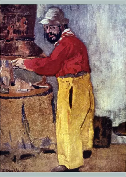 HENRI DE TOULOUSE-LAUTREC (1864-1901). Oil on canvas, 1898, by Edouard Vouillard