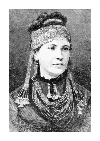SOPHIA SCHLIEMANN (1852-1932). N
