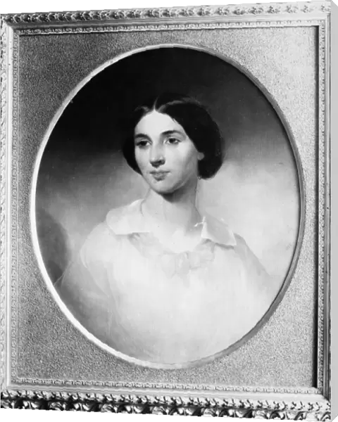 JESSIE ANN FREMONT (1824-1902) (nee Benton). American writer and wife of John Charles Fremont. Oil on canvas, n. d