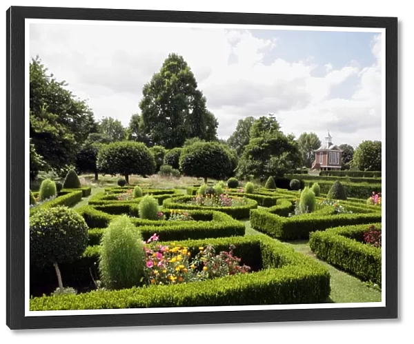 Westbury. The gardens at Westbury Court at Westbury on Severn Gloucestershire