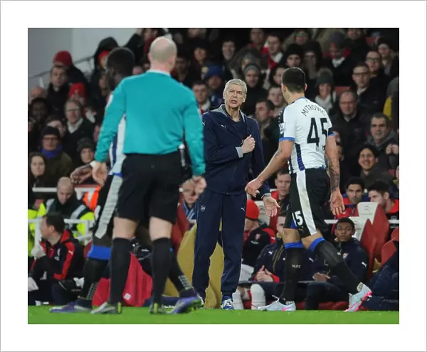 Arsene Wenger Leads Arsenal Against Newcastle United in Premier League Clash (2015-16)