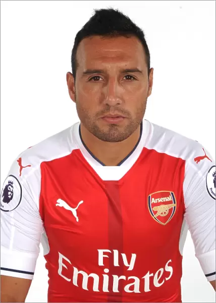 Arsenal Football Club: 2016-17 First Team - Santi Cazorla at Team Photoshoot