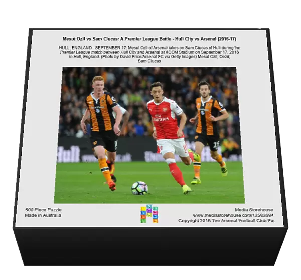 Mesut Ozil vs Sam Clucas: A Premier League Battle - Hull City vs Arsenal (2016-17)