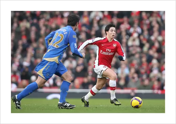Samir Nasri (Arsenal) Richard Hughes (Portsmouth)