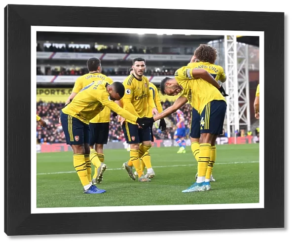 Arsenal: Aubameyang and Pepe's Thrilling Goal Celebration vs Crystal Palace, Premier League 2019-20