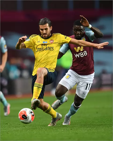 Dani Ceballos vs Marvelous Nakamba: Intense Battle in Aston Villa vs Arsenal FC Premier League Clash