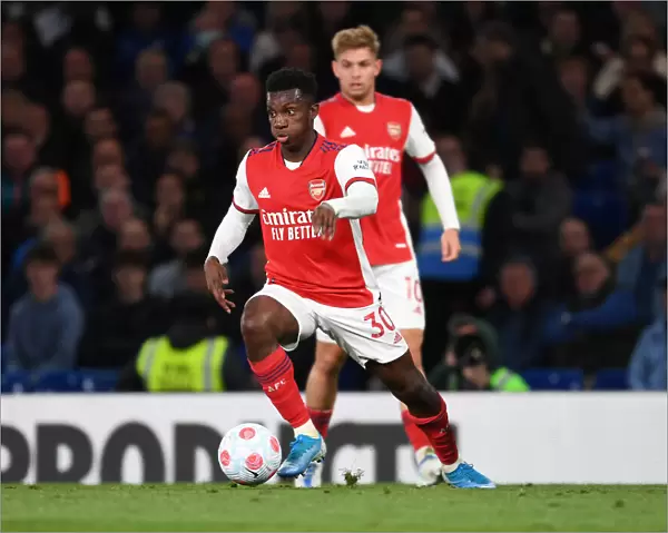 Arsenal's Eddie Nketiah Faces Off Against Chelsea at Stamford Bridge - Premier League 2021-22