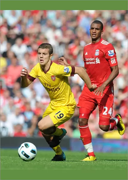 Jack Wilshere vs. David Ngog: Draw at Anfield, Premier League 2010-11